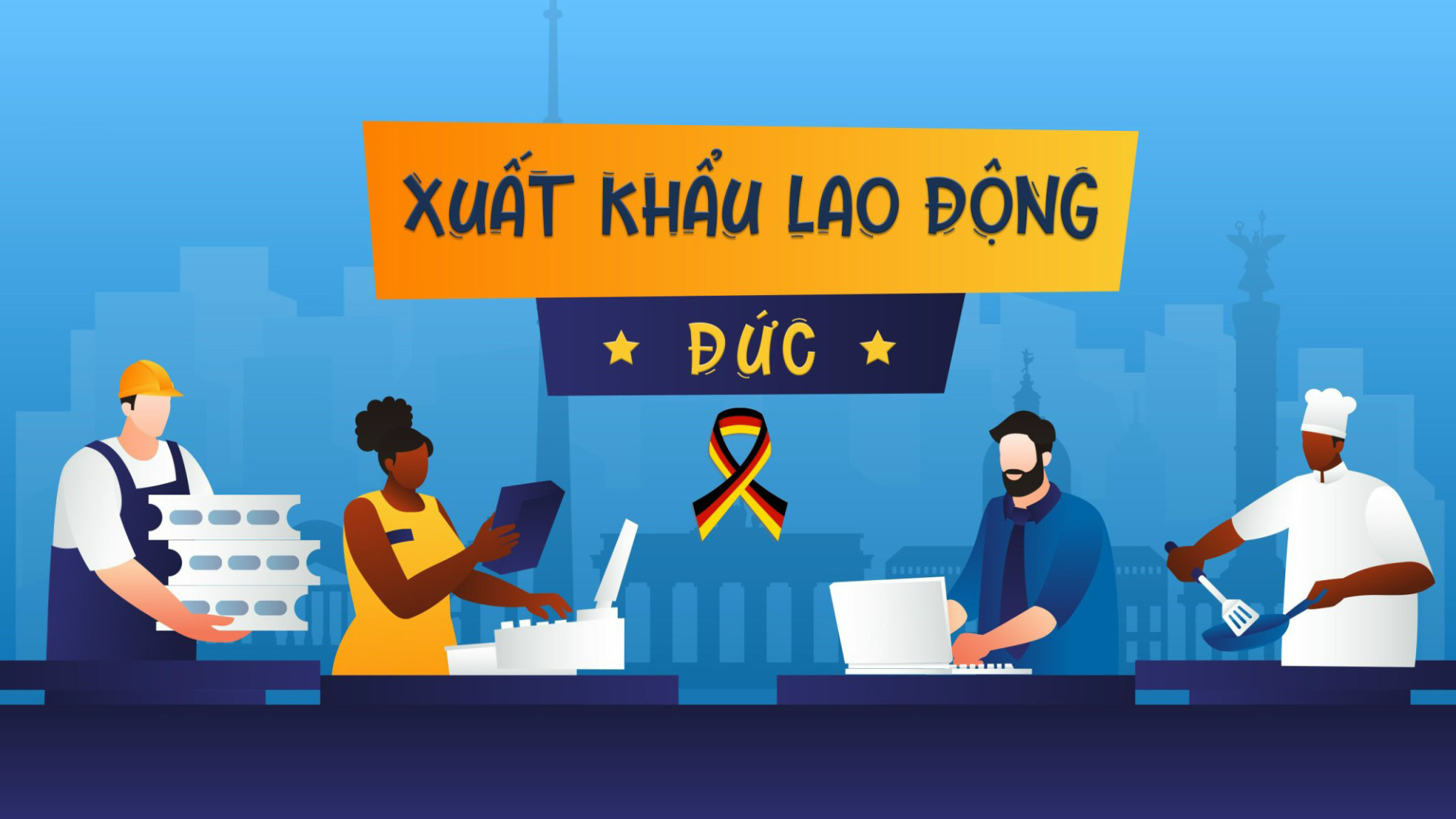 HÀNG KHÔNG C.E.O VIỆT NAM: CÔNG TY XUẤT KHẨU LAO ĐỘNG ĐỨC UY TÍN